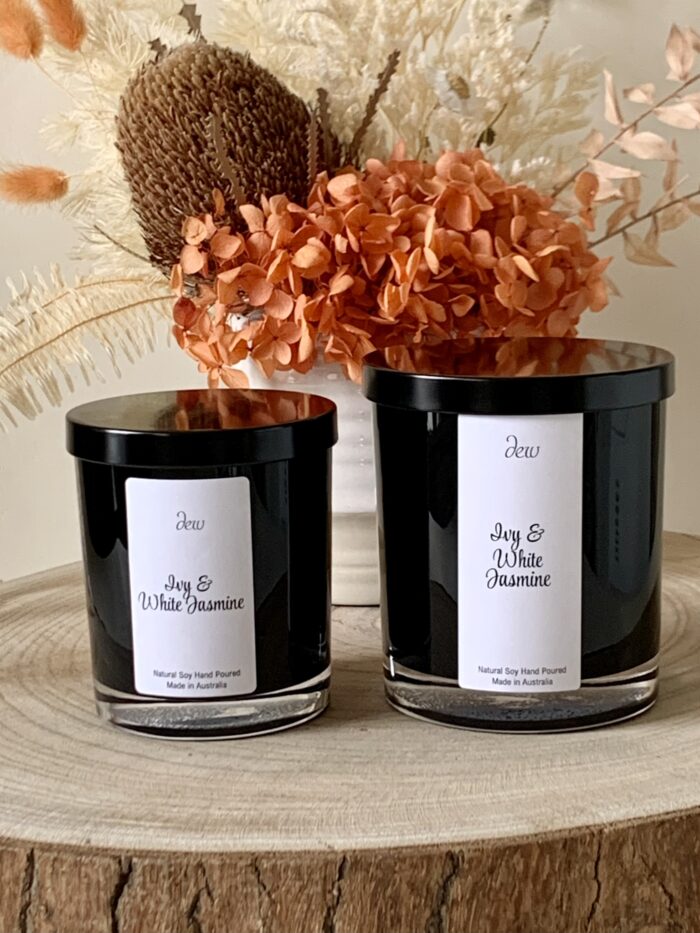 Ivy & White Jasmine<br> 1 Wick