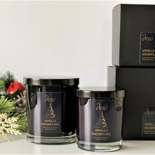 Vanilla Snowflake <br>Medium 1 Wick