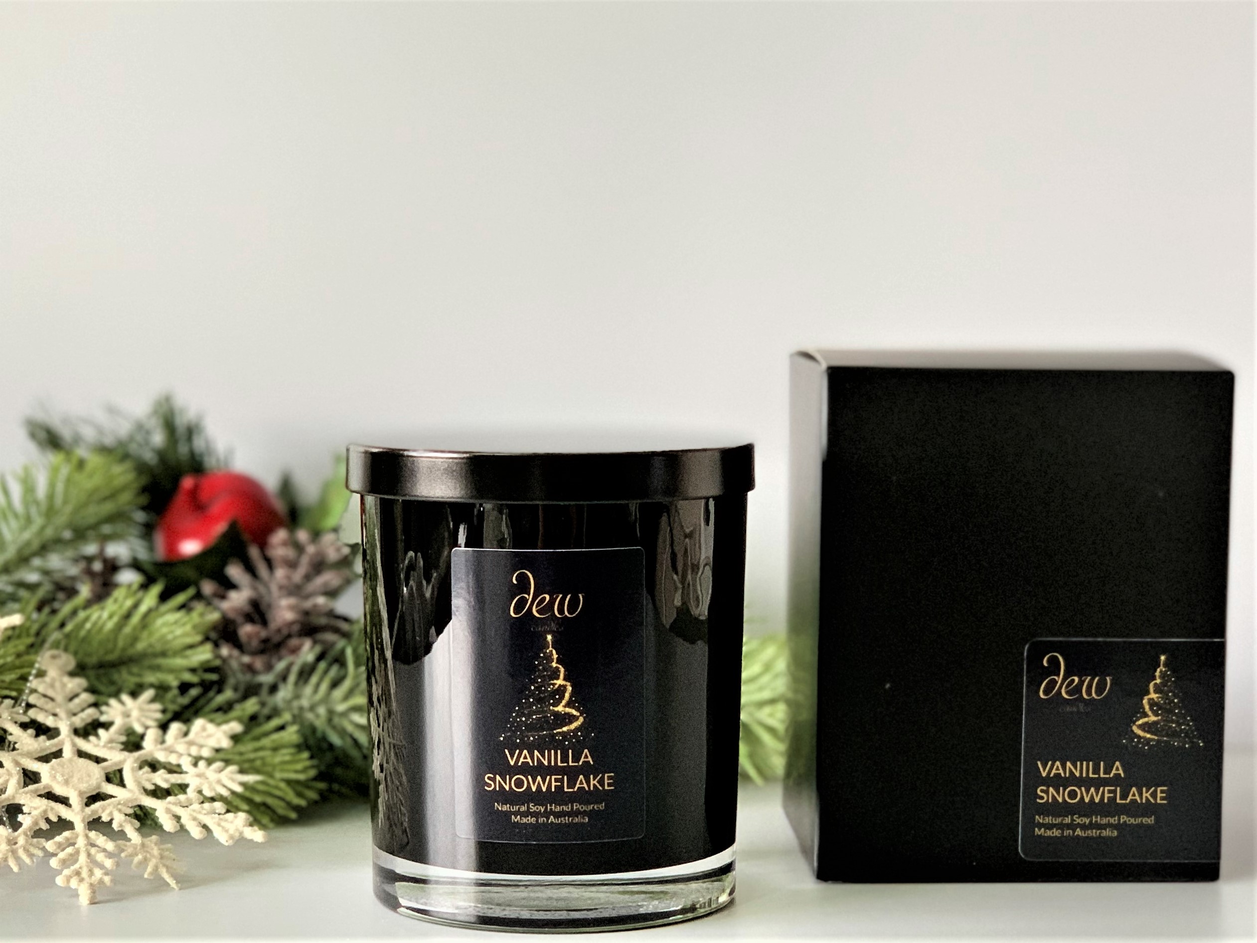 Vanilla Snowflake <br>Medium 1 Wick - Image 2