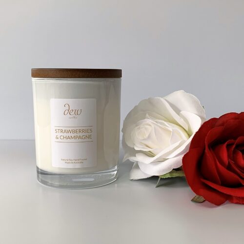 Strawberries & Champagne <br>Large 1 Wick