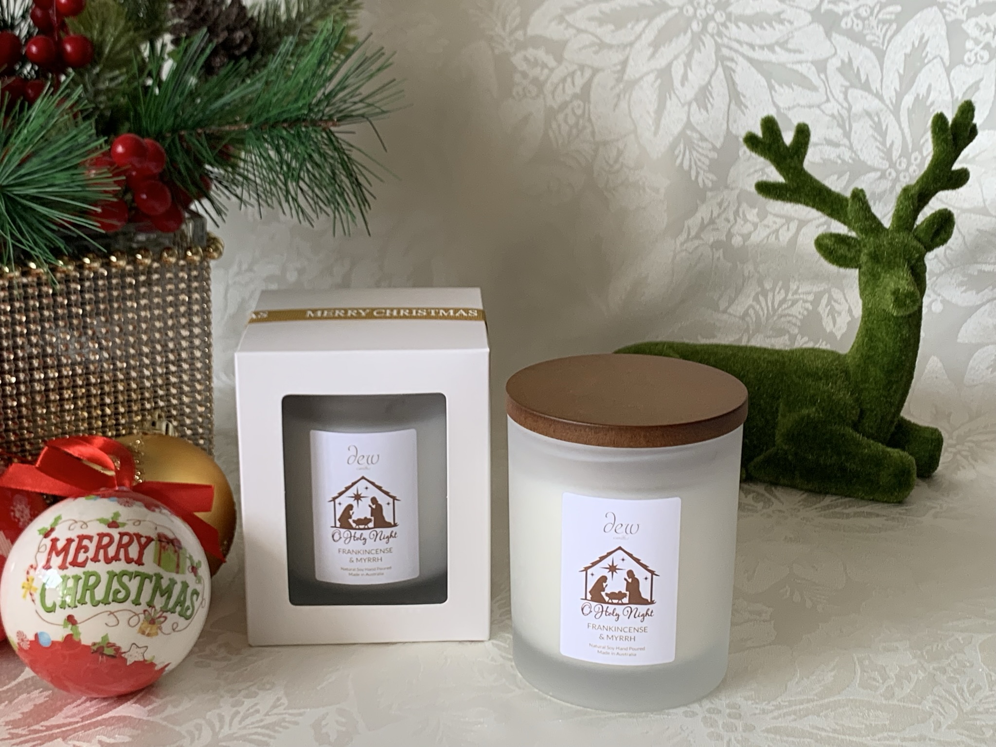 Frankincense & Myrrh <br>Large 1 Wick