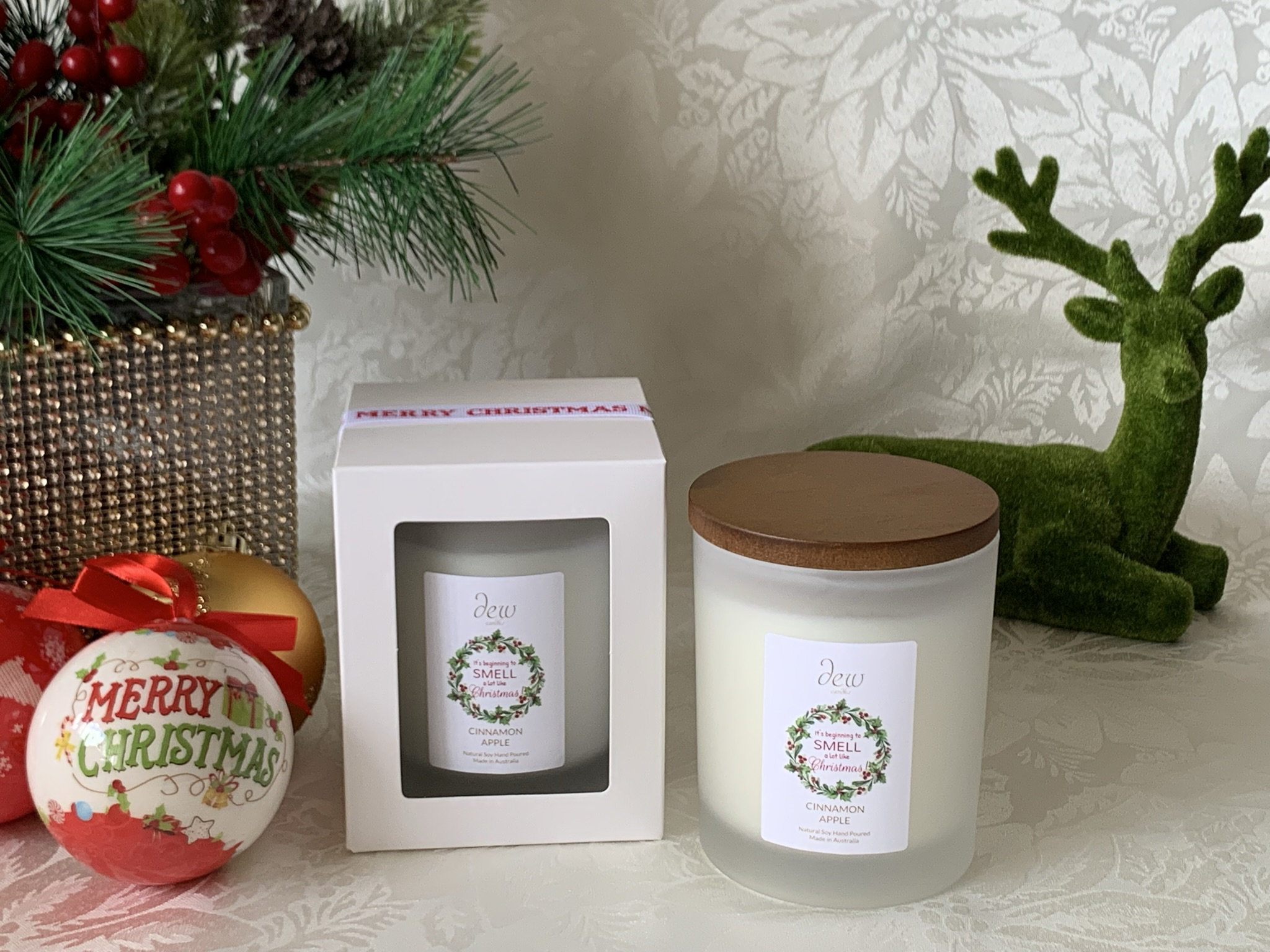 Cinnamon Apple <br>Medium 1 Wick