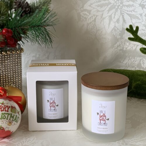 Holly Berry <br>Large 1 Wick