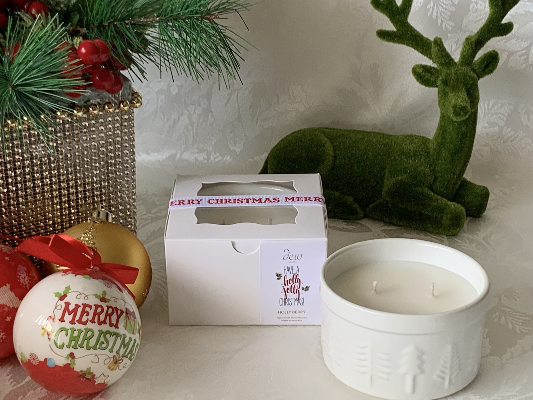 Holly Berry <br>Limited Edition 2 Wick