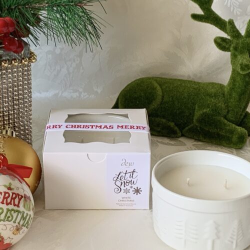 White Christmas<br>Limited Edition 2 Wick