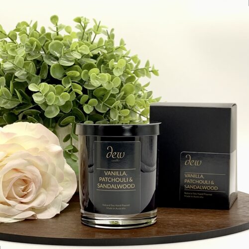 Vanilla, Patchouli & Sandalwood<br>Medium 1 Wick