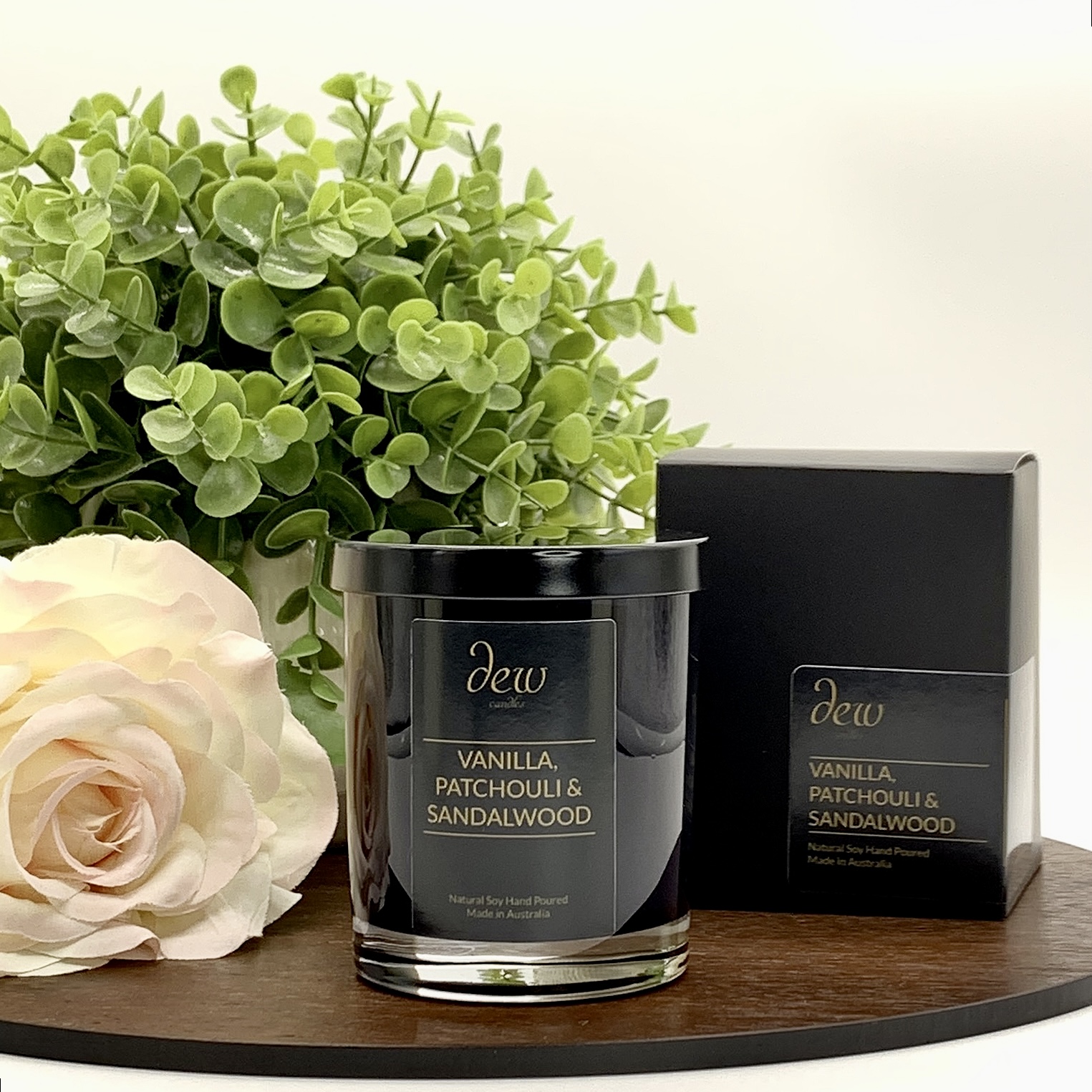 Vanilla, Patchouli & Sandalwood<br>Medium 1 Wick